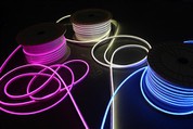 Hyd Cuttable Golau Neon LED lliwgar 220V 8 * 16mm